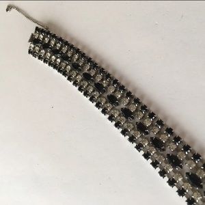 Vintage Joseph Warner Black Diamond Bracelet